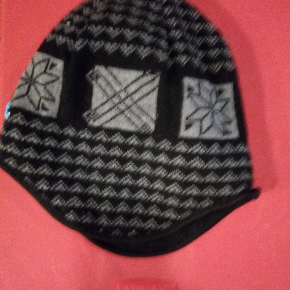 104-7)Detroit lions men's winter hat - Picture 2 of 3